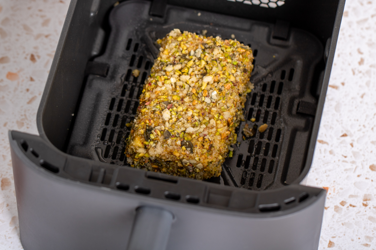 Pistazien Airfryer Feta auf Salat - Schritt 2
