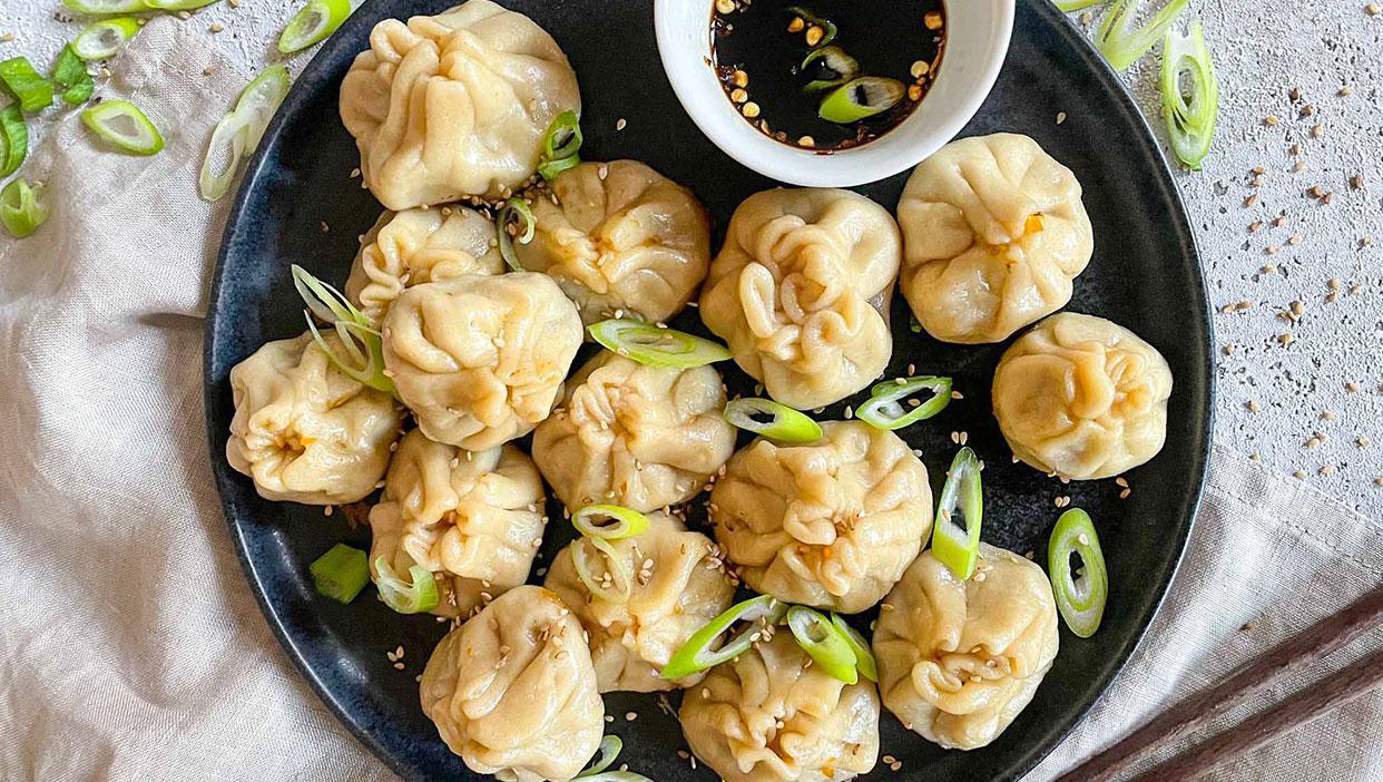 Vegane Gemüse-Dumplings