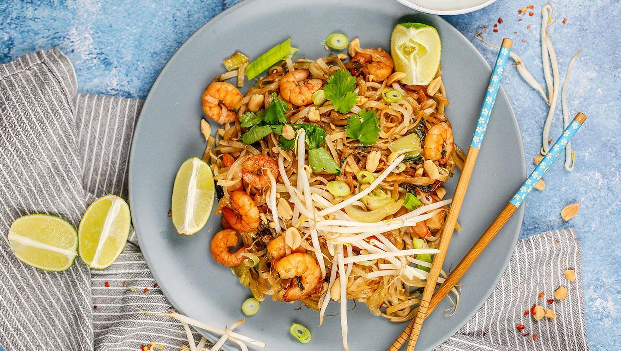 Easy Shrimp Pad Thai