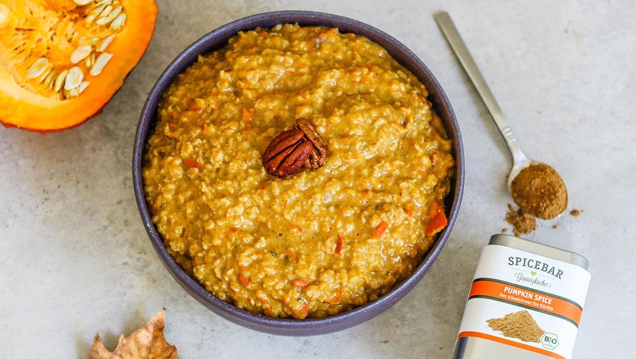 Kürbis Porridge