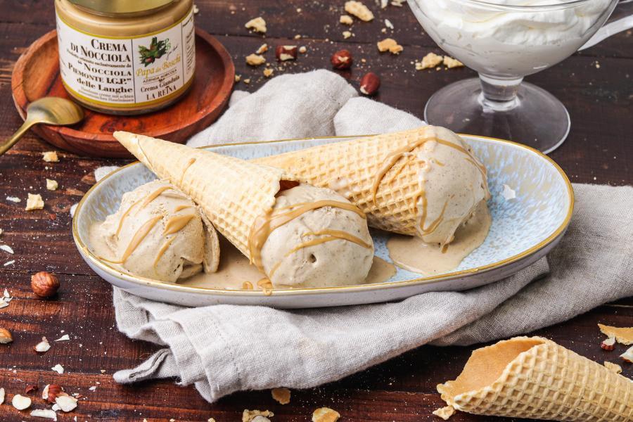 Piemonteser Haselnuss-Eis - Schritt 6