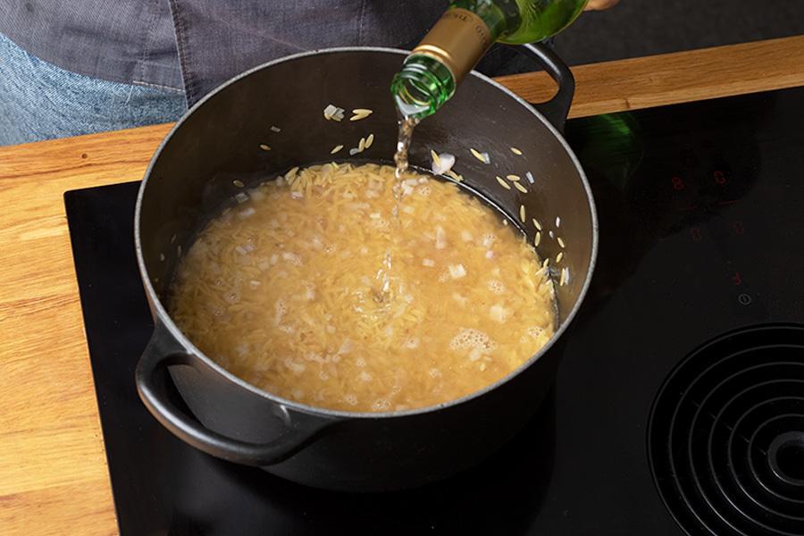 Blitzschnelle Orzo-Bärlauch-Pfanne - Schritt 2