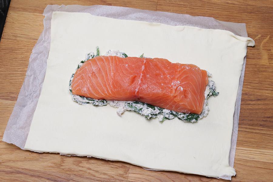 Lachs Wellington (perfekt zum Feierabend) - Schritt 4
