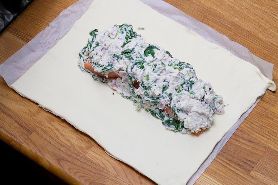 Lachs Wellington (perfekt zum Feierabend) - Schritt 5