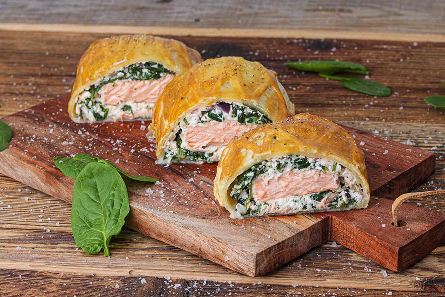 Lachs Wellington (perfekt zum Feierabend) - Schritt 8