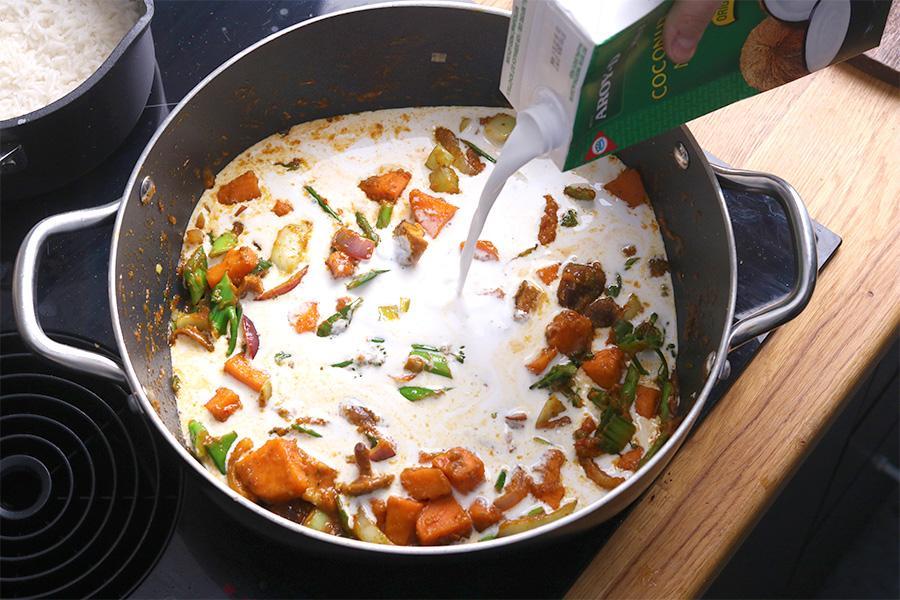 Massaman Curry mit selbstgemachter Currypaste - Schritt 5