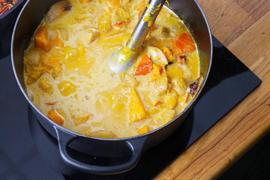 Kürbis-Birnen-Chili Suppe - Schritt 5