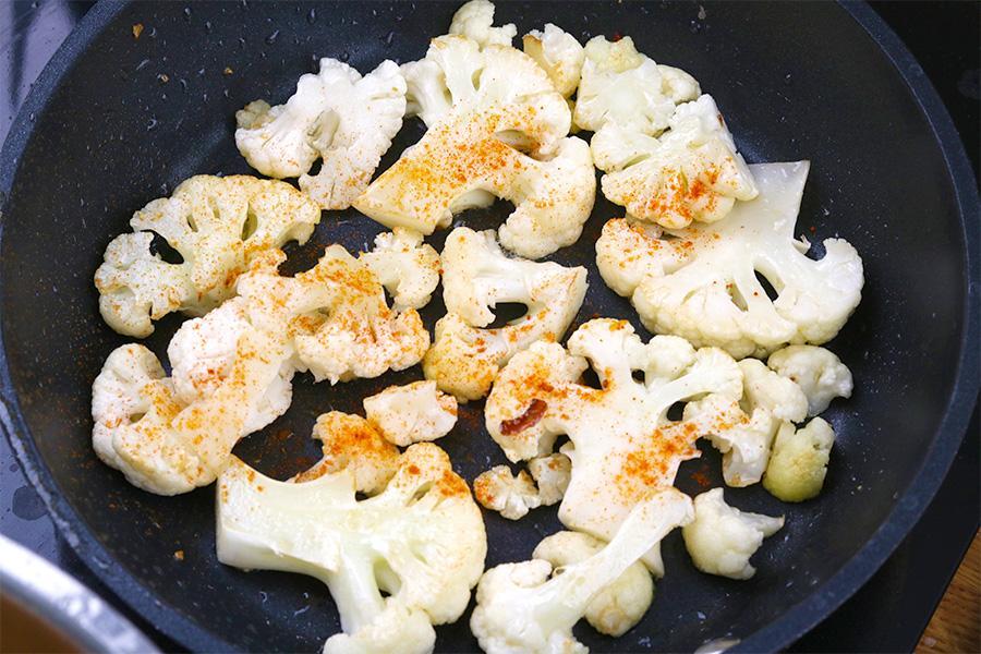 Lachs in Limetten-Ahornsirup auf Süßkartoffelstampf - Schritt 4