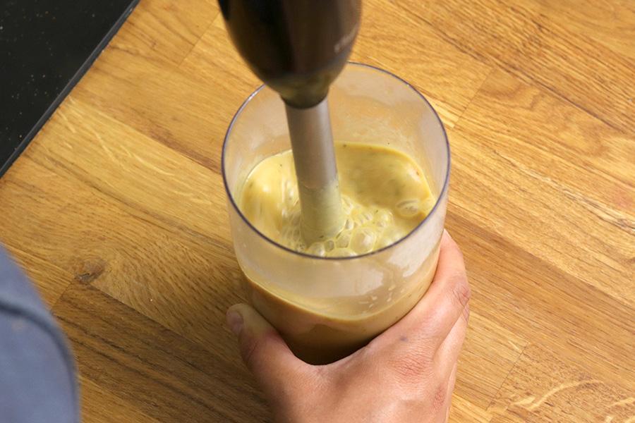 Sommerrollen mit Mango-Chili-Dip - Schritt 5