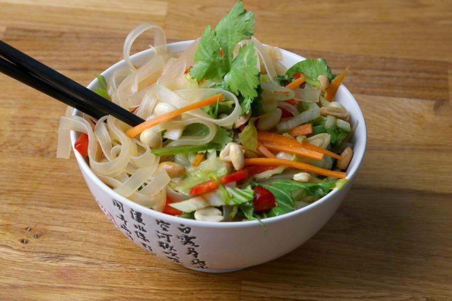 Schneller Glasnudelsalat (köstlich) - Schritt 5