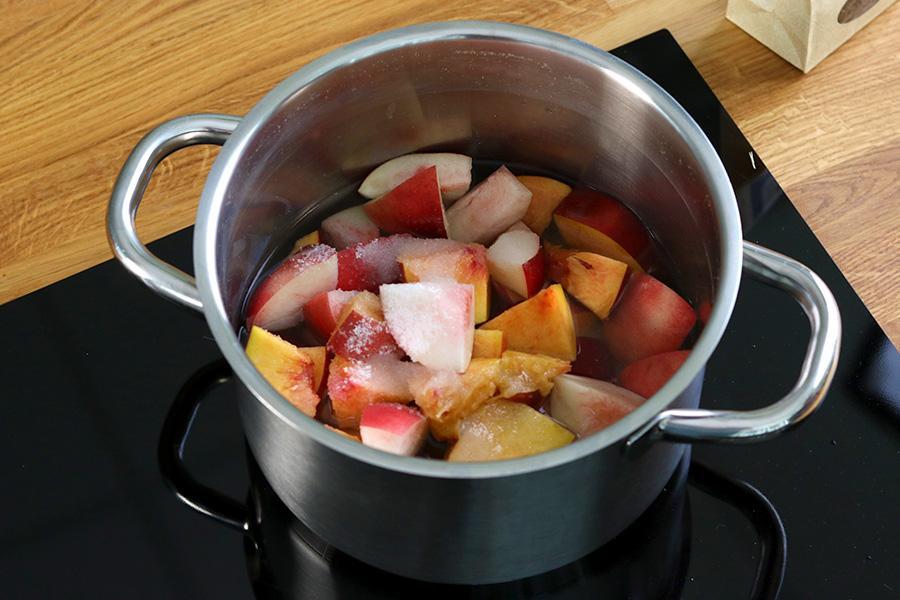 Pfirsich-Rosmarin-Eistee (super lecker) - Schritt 1