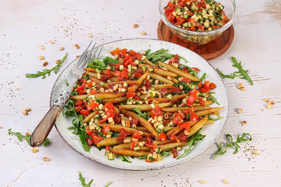 Mediterrane Schupfnudel-Feierabend-Pfanne - Schritt 7