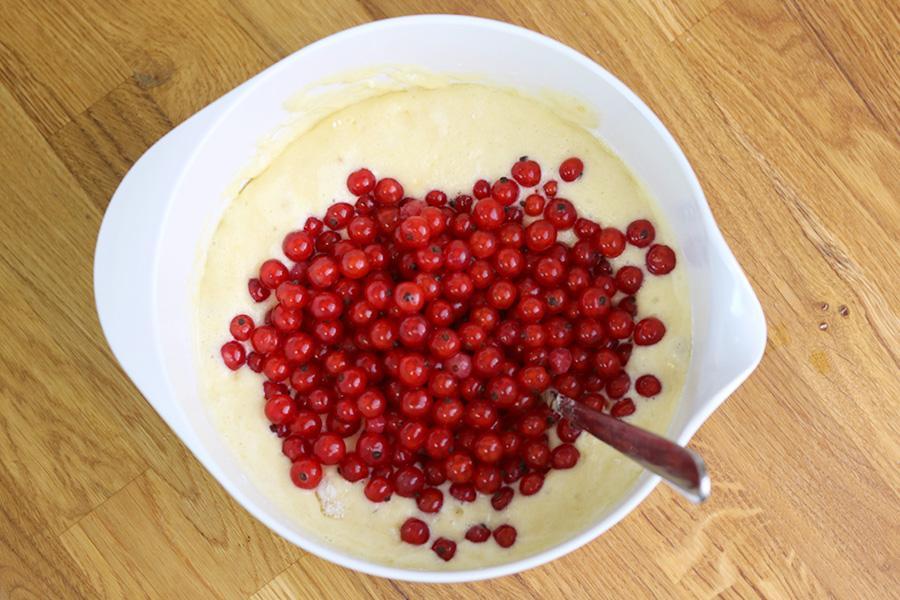Johanissbeeren-Joghurt-Muffins - Schritt 5