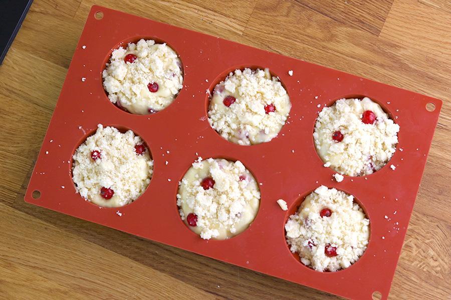 Johanissbeeren-Joghurt-Muffins - Schritt 7