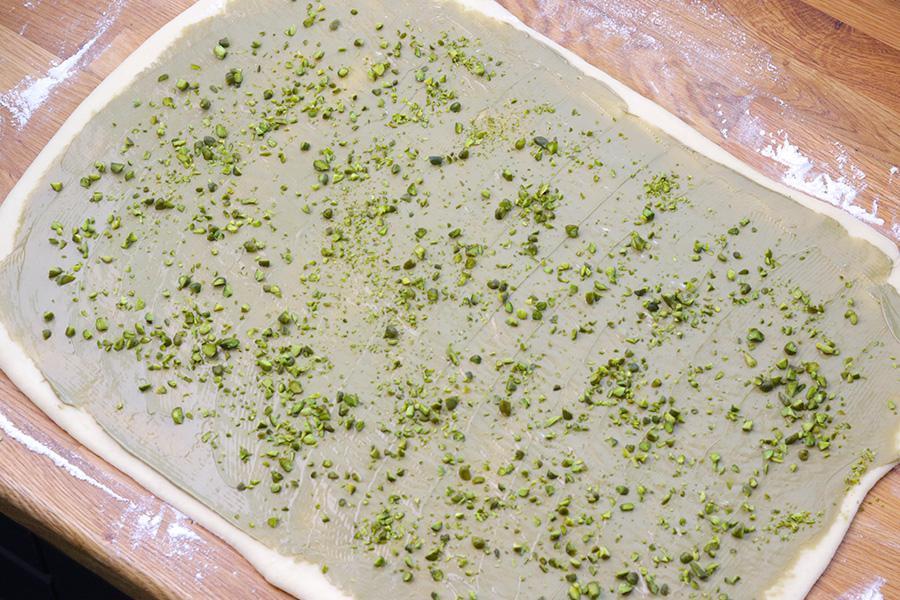 Fluffige Pistazienschnecken - Schritt 5