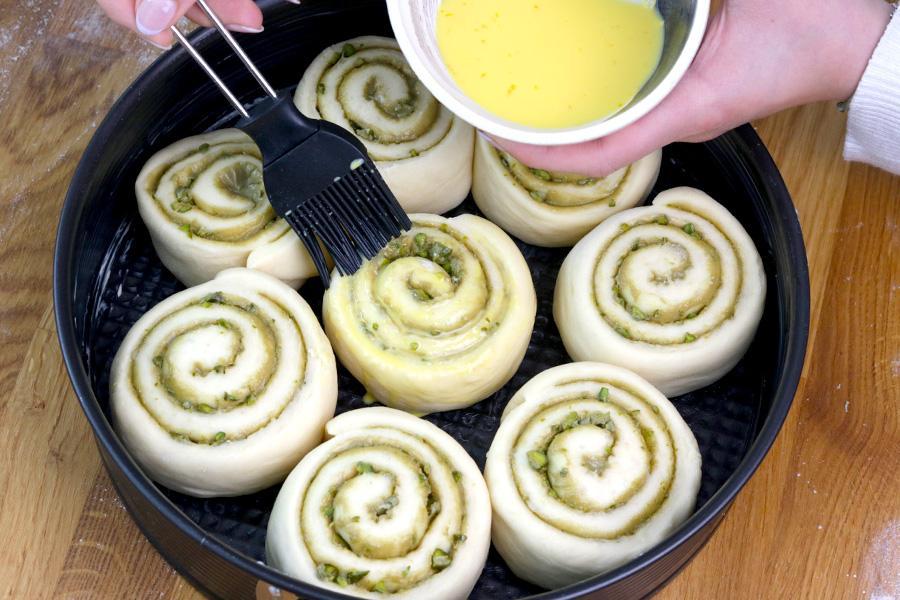 Fluffige Pistazienschnecken - Schritt 7