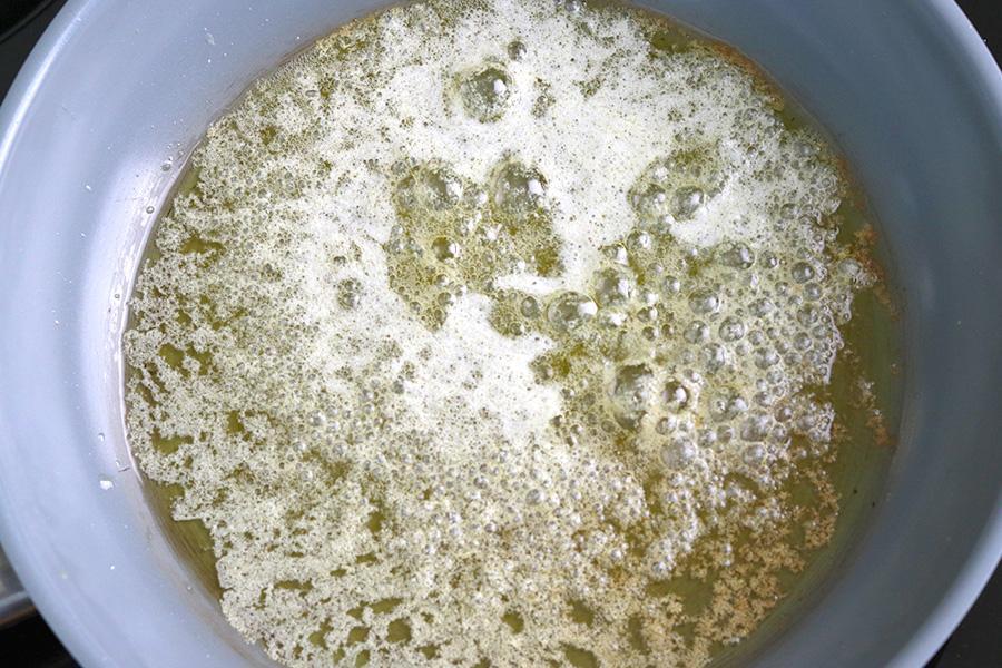 Bärlauch-Ricotta-Gnocchi mit Orangenbutter und Parmesan - Schritt 6