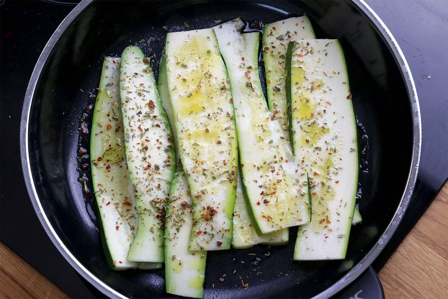 Zitronen-Risotto mit Zucchini, Rucola und Burrata - Schritt 5