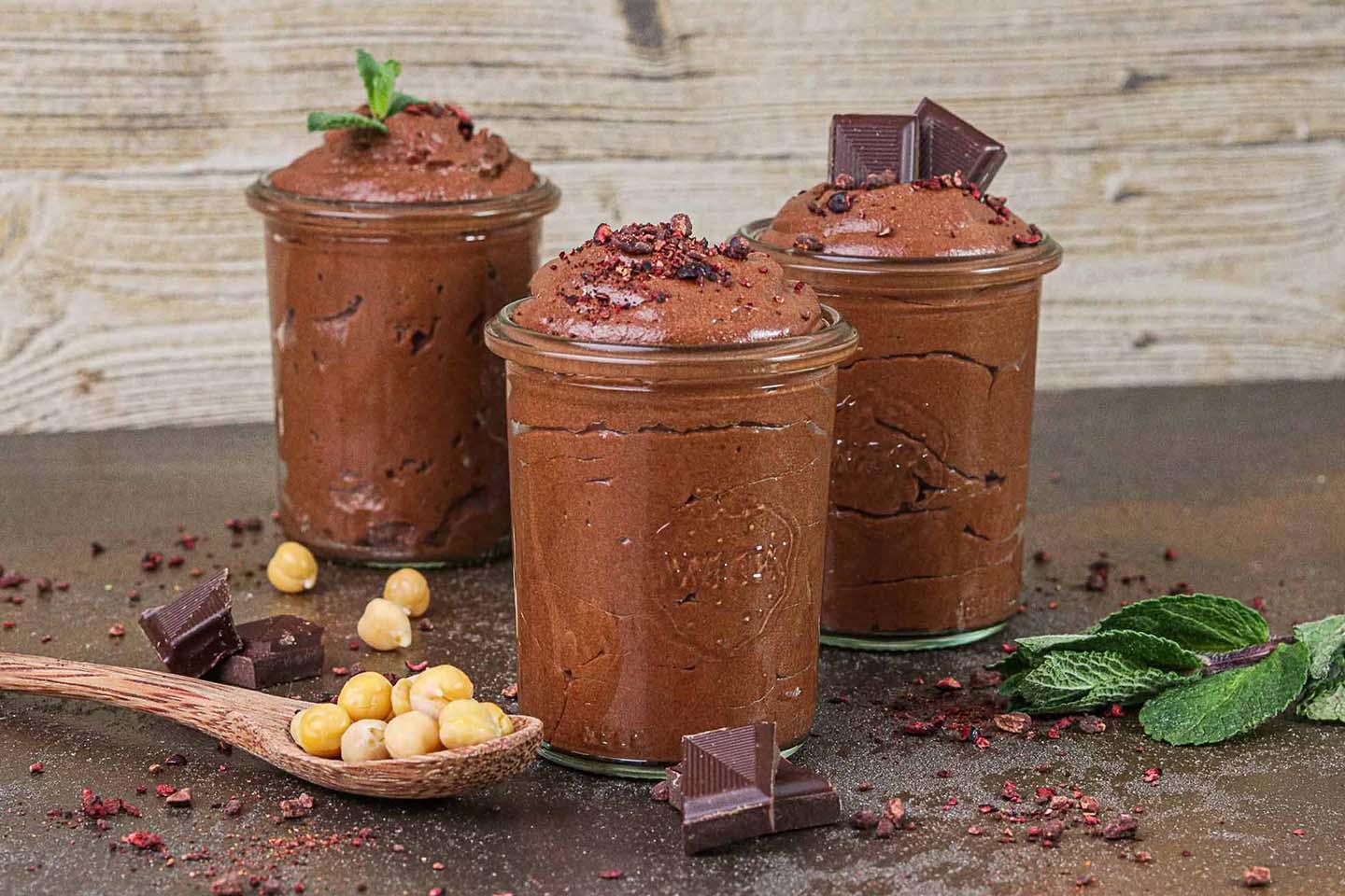 Vegane Mousse au Chocolat (wie das Original) - Schritt 5