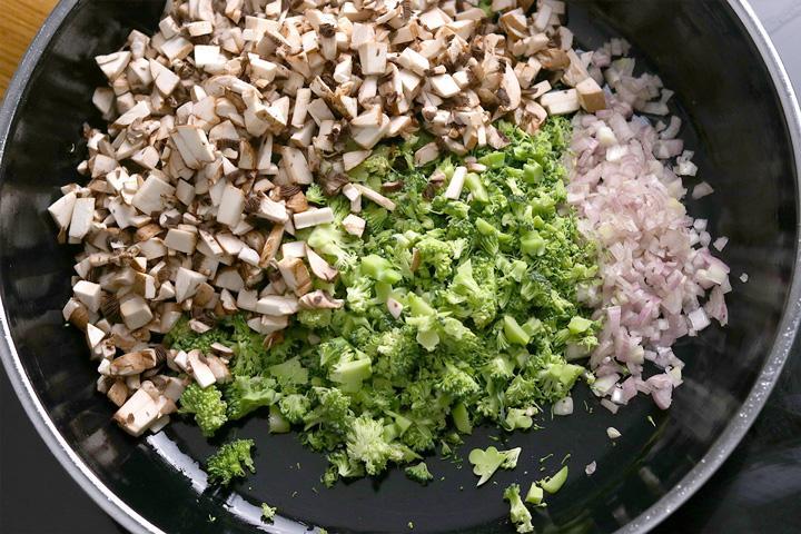 Grüne Gemüsekroketten (saftig & lecker) - Schritt 2