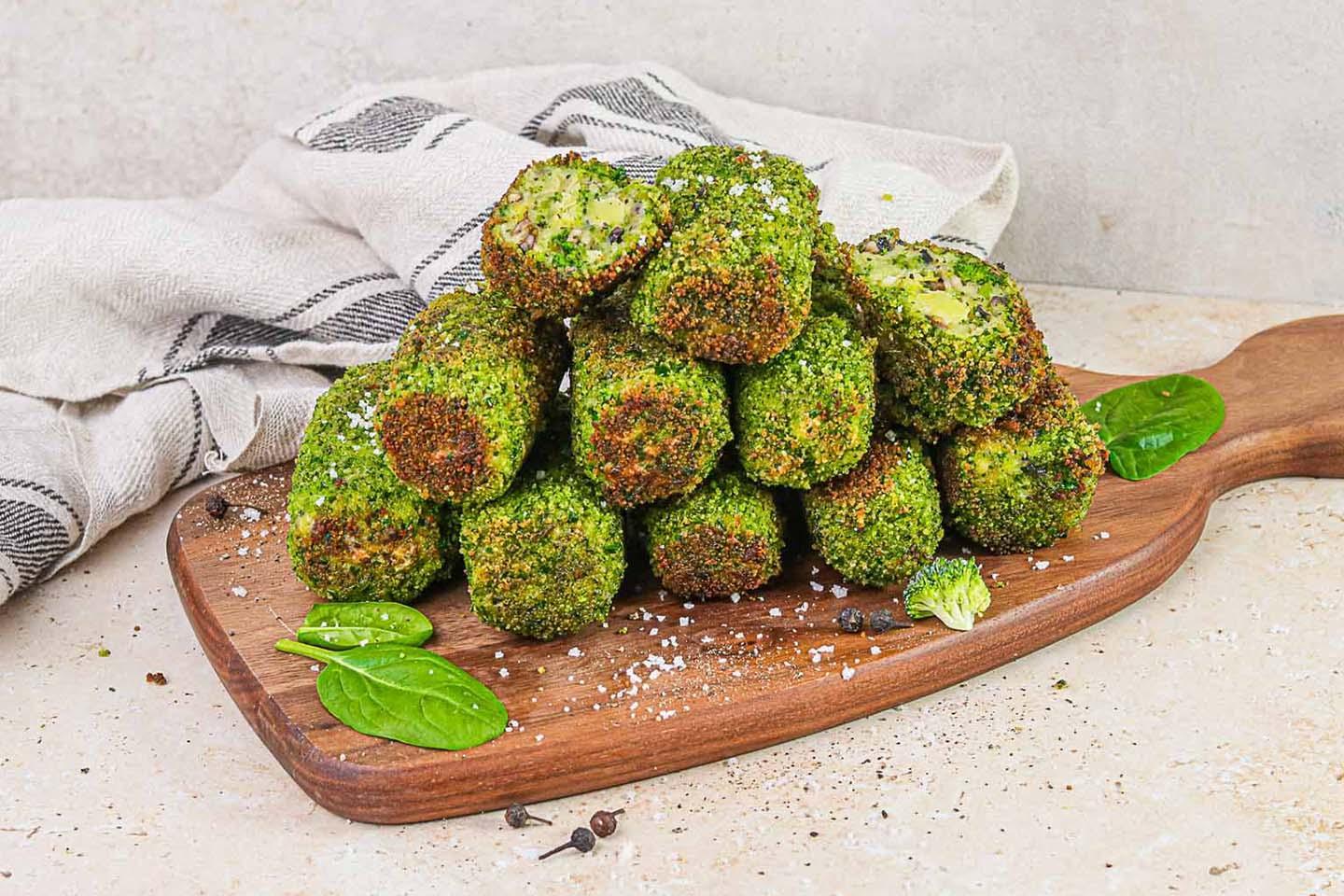 Grüne Gemüsekroketten (saftig & lecker) - Schritt 7