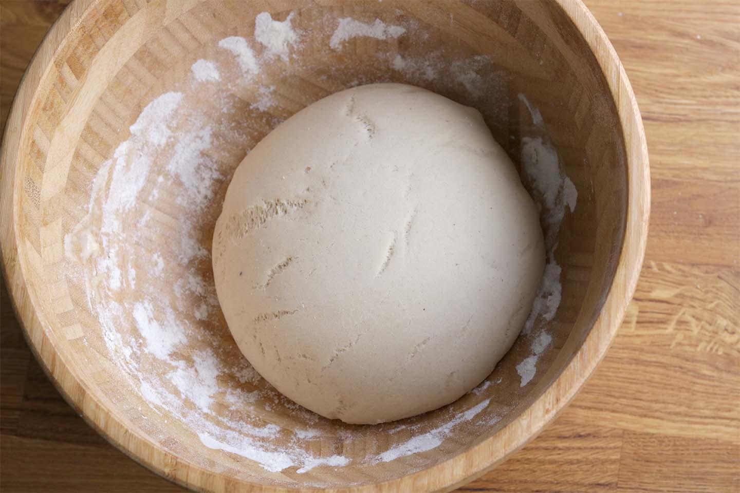 Sheng Jian Bao 生煎包 (Gebraten-gedämpfte Bao Buns) - Schritt 8