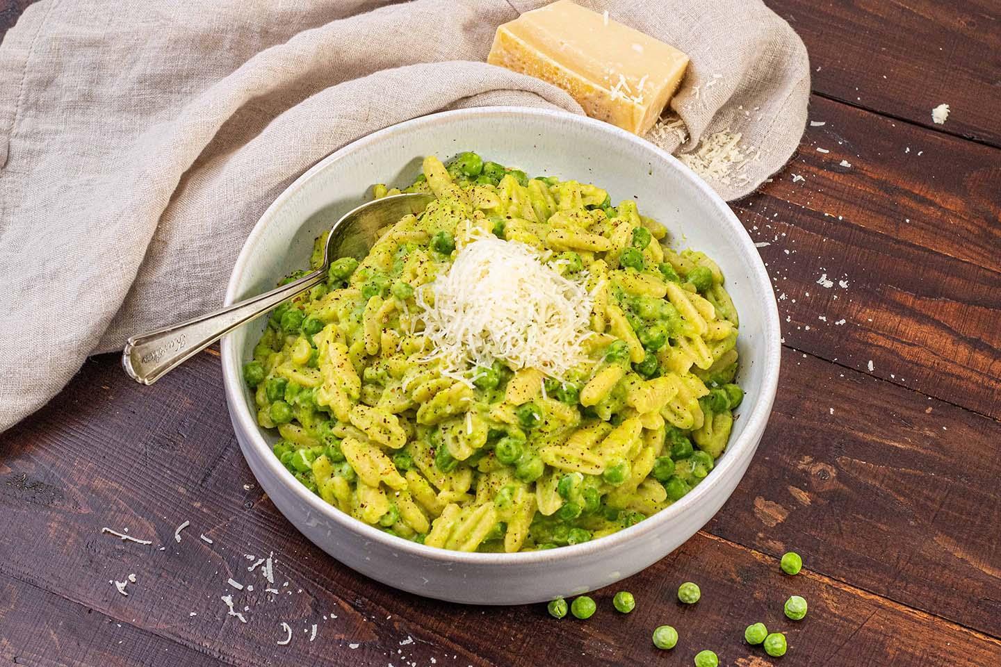 Pasta e Piselli - Schritt 6