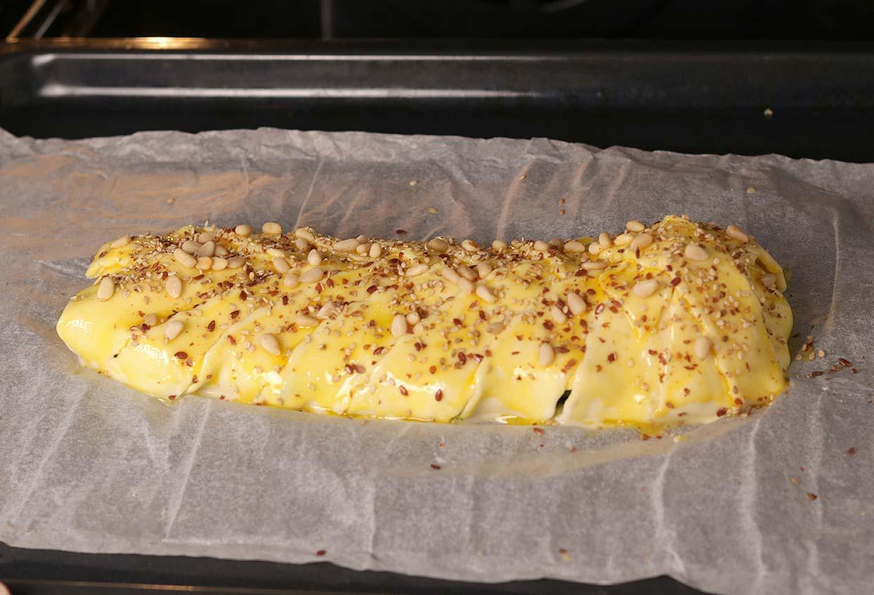 Brokkoli-Käse-Strudel - Schritt 7