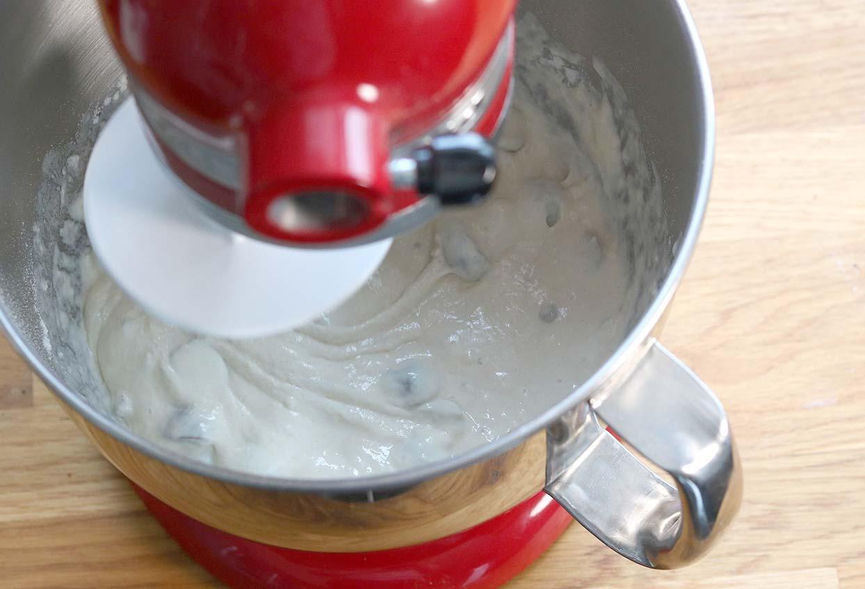 5-Zutaten "kein Aufwand" Olivenbrot - Schritt 3