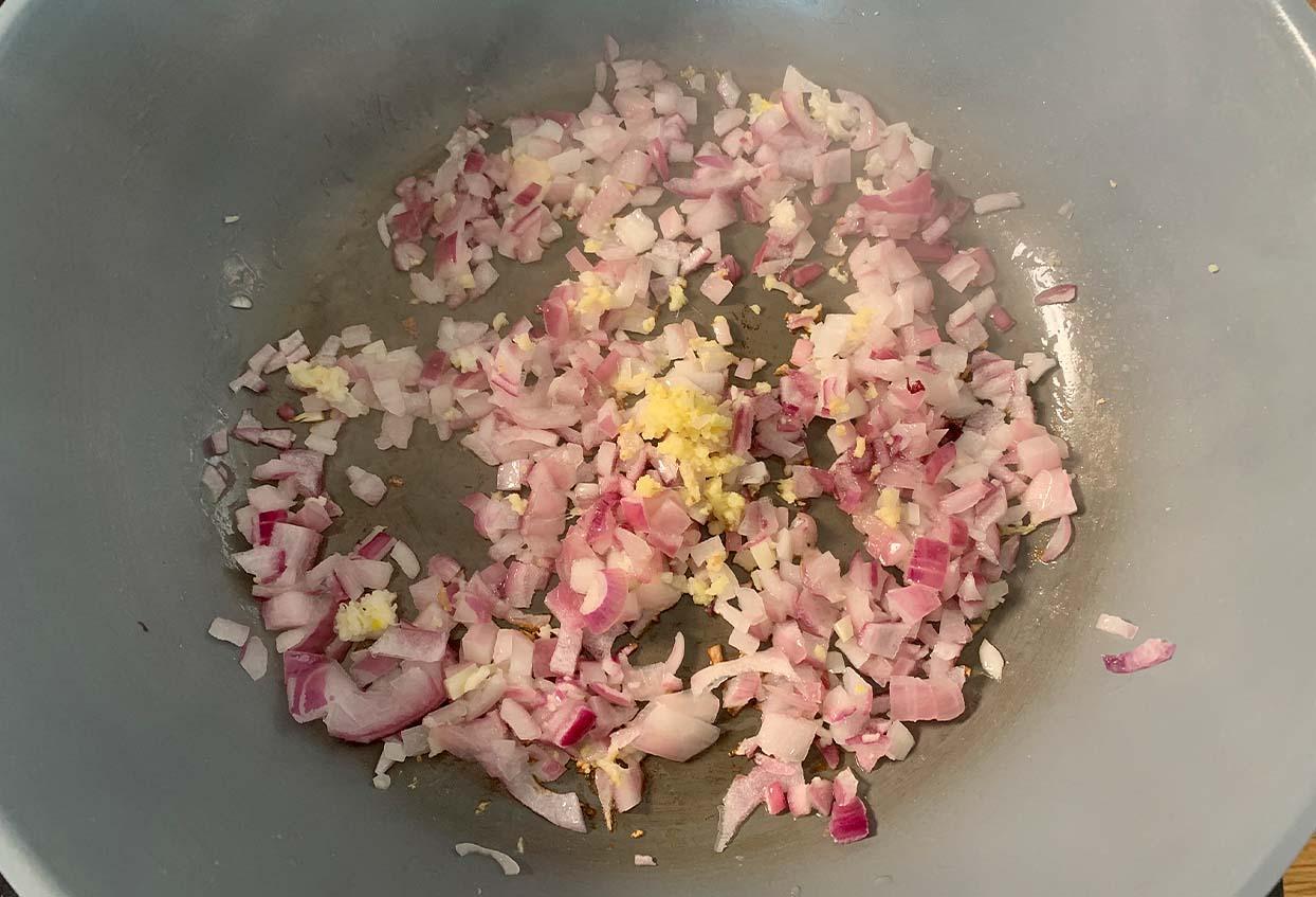 Cremiges Kürbis-Curry - Schritt 3