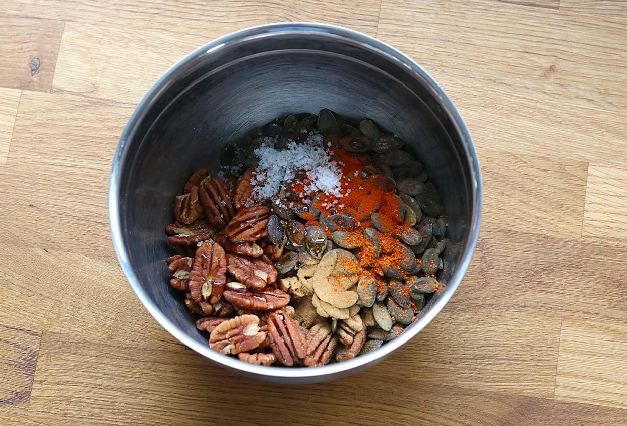Gerösteter Herbst-Salat - Schritt 1