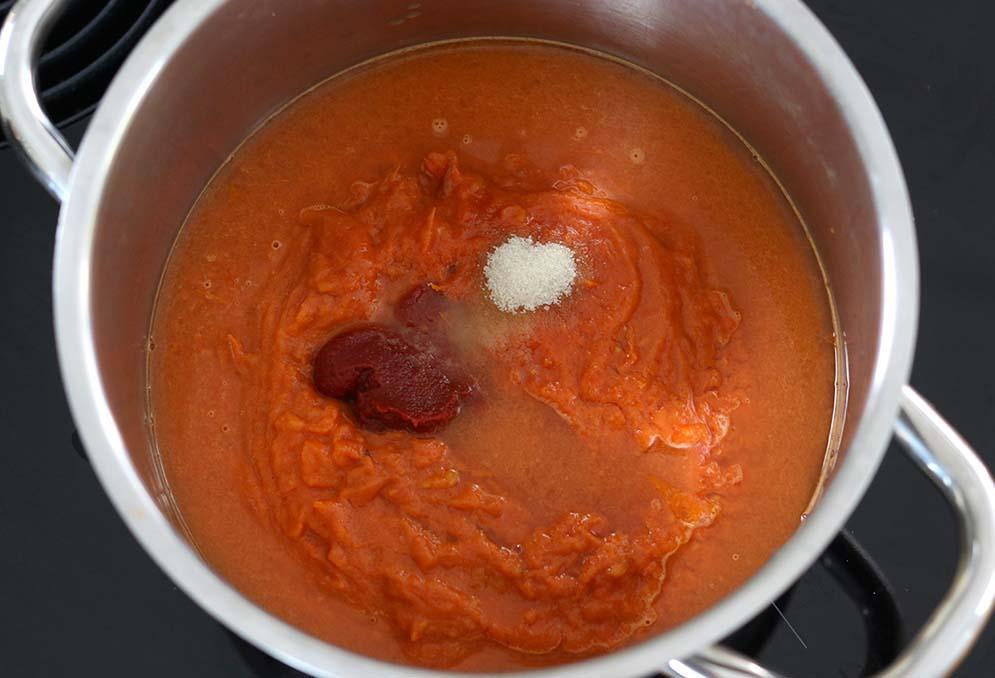 Geröstete Tomatencremesuppe - Schritt 5