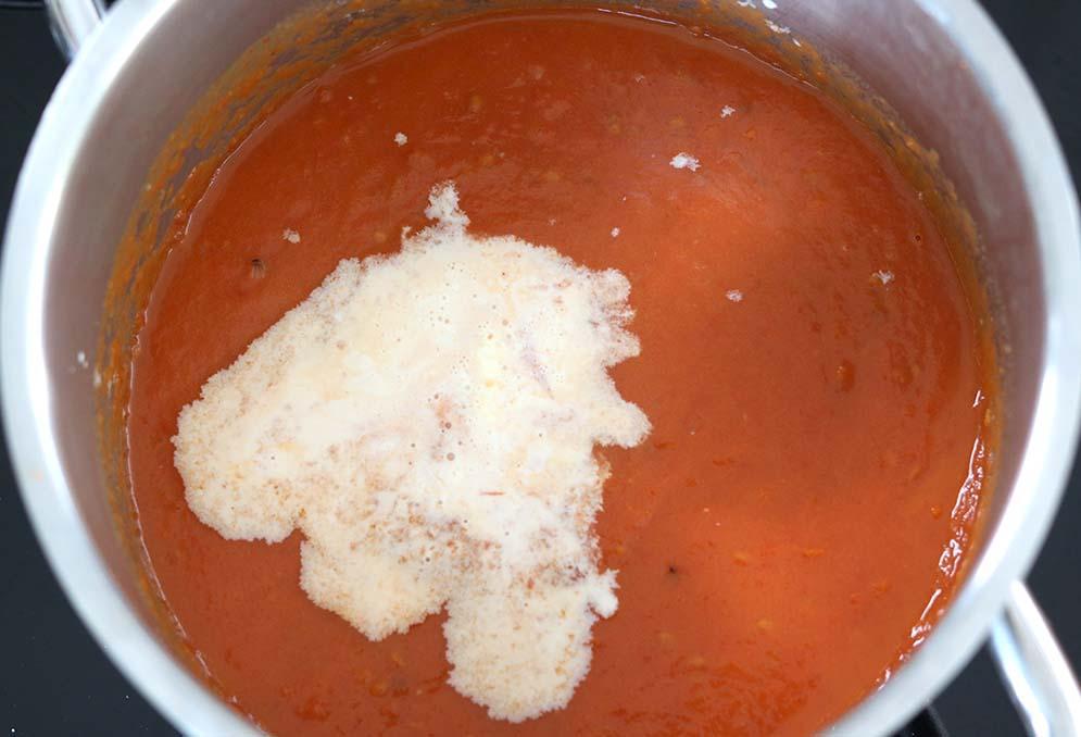 Geröstete Tomatencremesuppe - Schritt 6