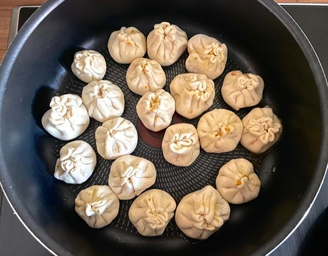 Vegane Gemüse-Dumplings - Schritt 6