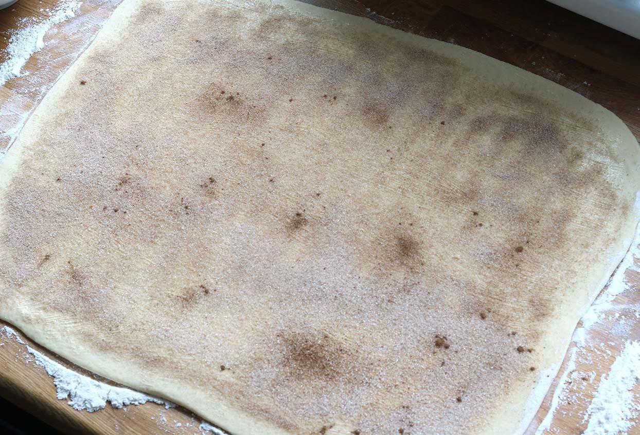 Geflochtene Zimtschnecken-Muffins - Schritt 5