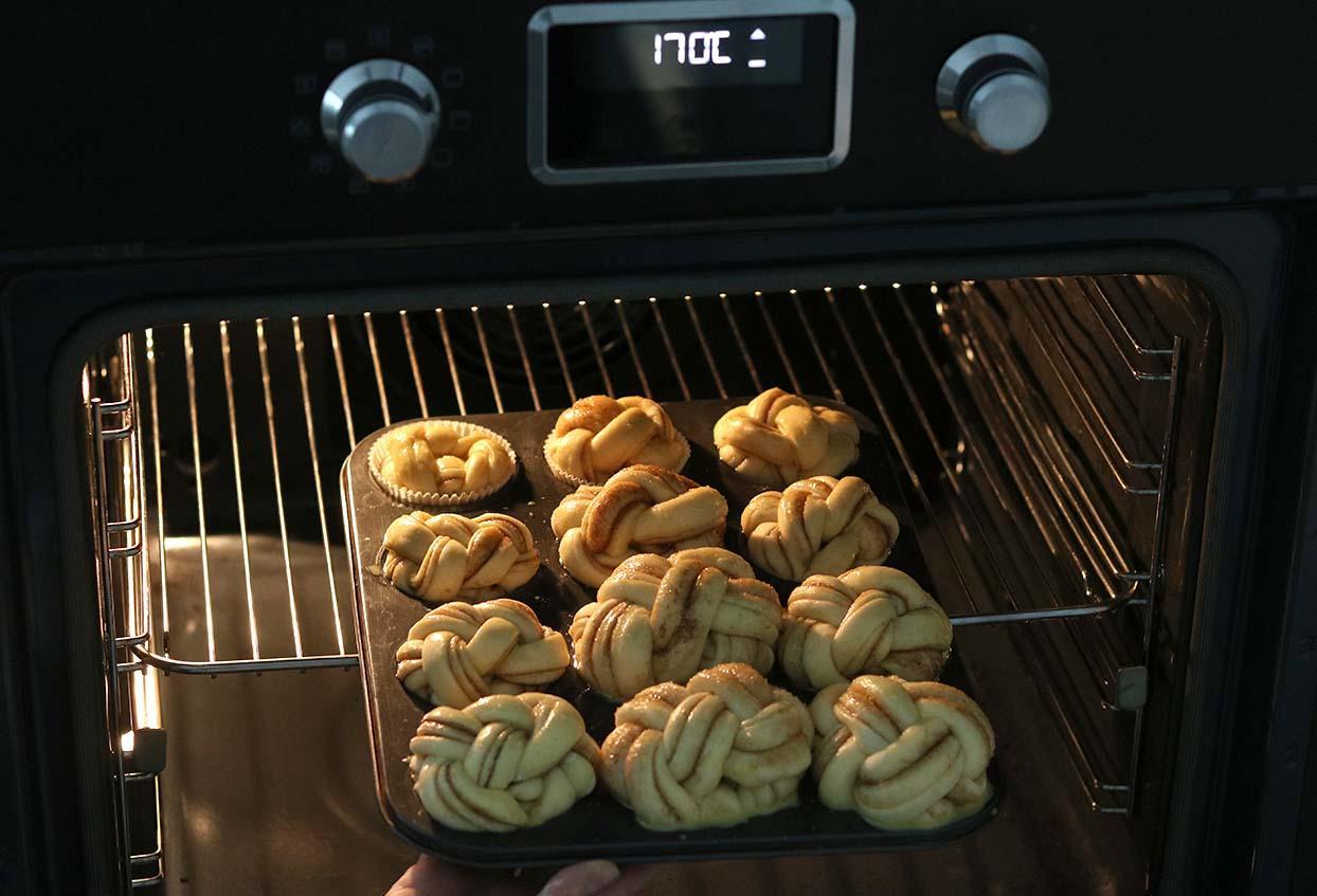 Geflochtene Zimtschnecken-Muffins - Schritt 10