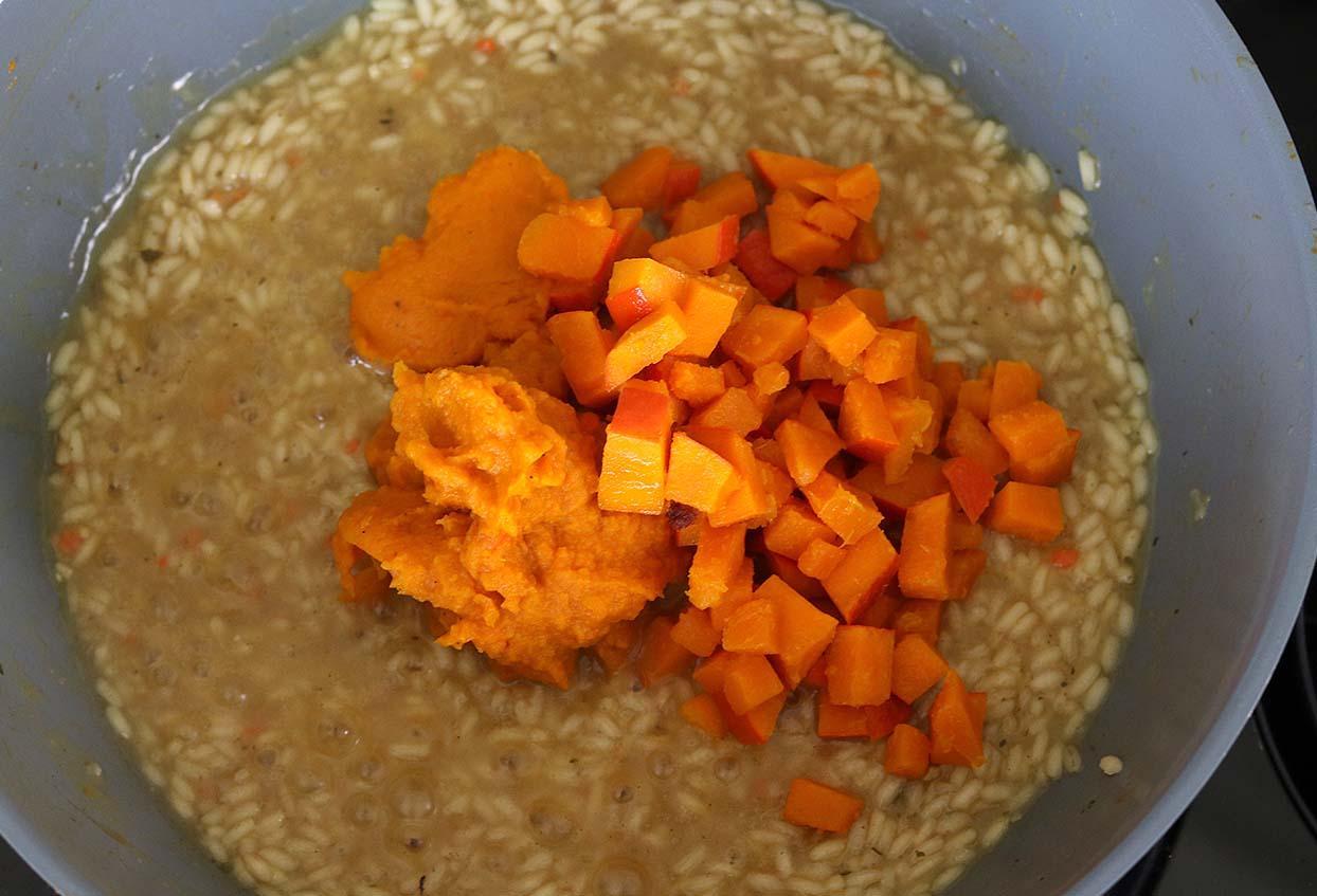 Köstliches Kürbis Risotto - Schritt 5
