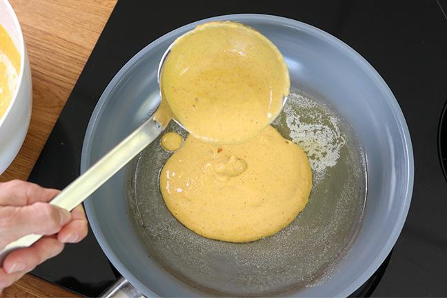 Super fluffige Kürbis-Pancakes - Schritt 3