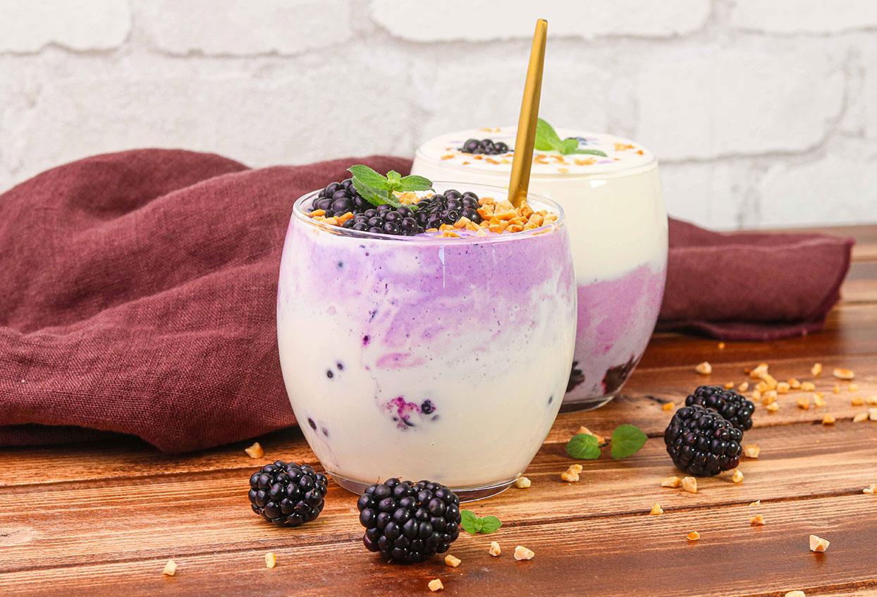 Brombeer-Ricotta-Dessert (Low Carb) - Schritt 5
