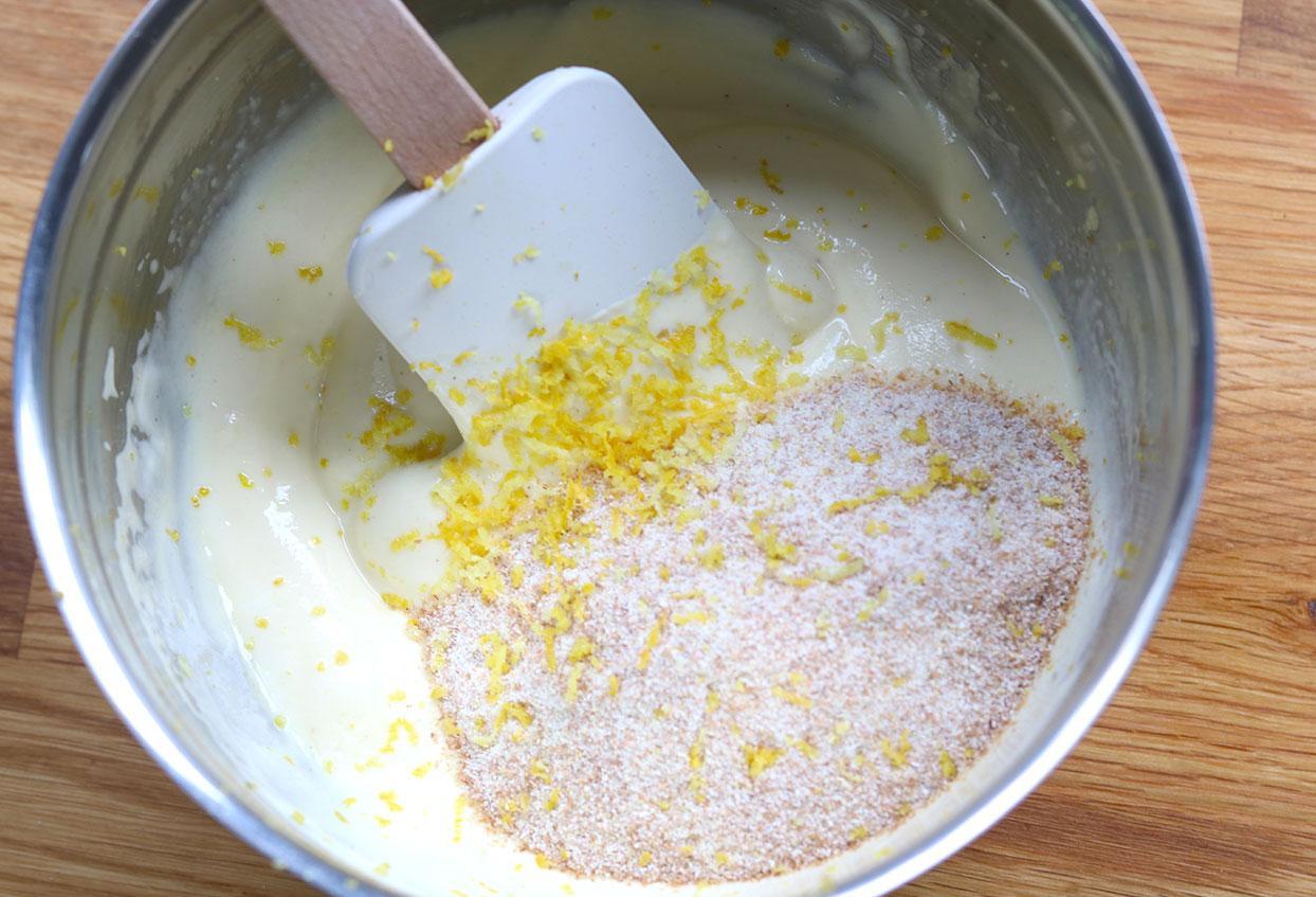 Skyr Frühstücksauflauf mit Blaubeeren - Schritt 3