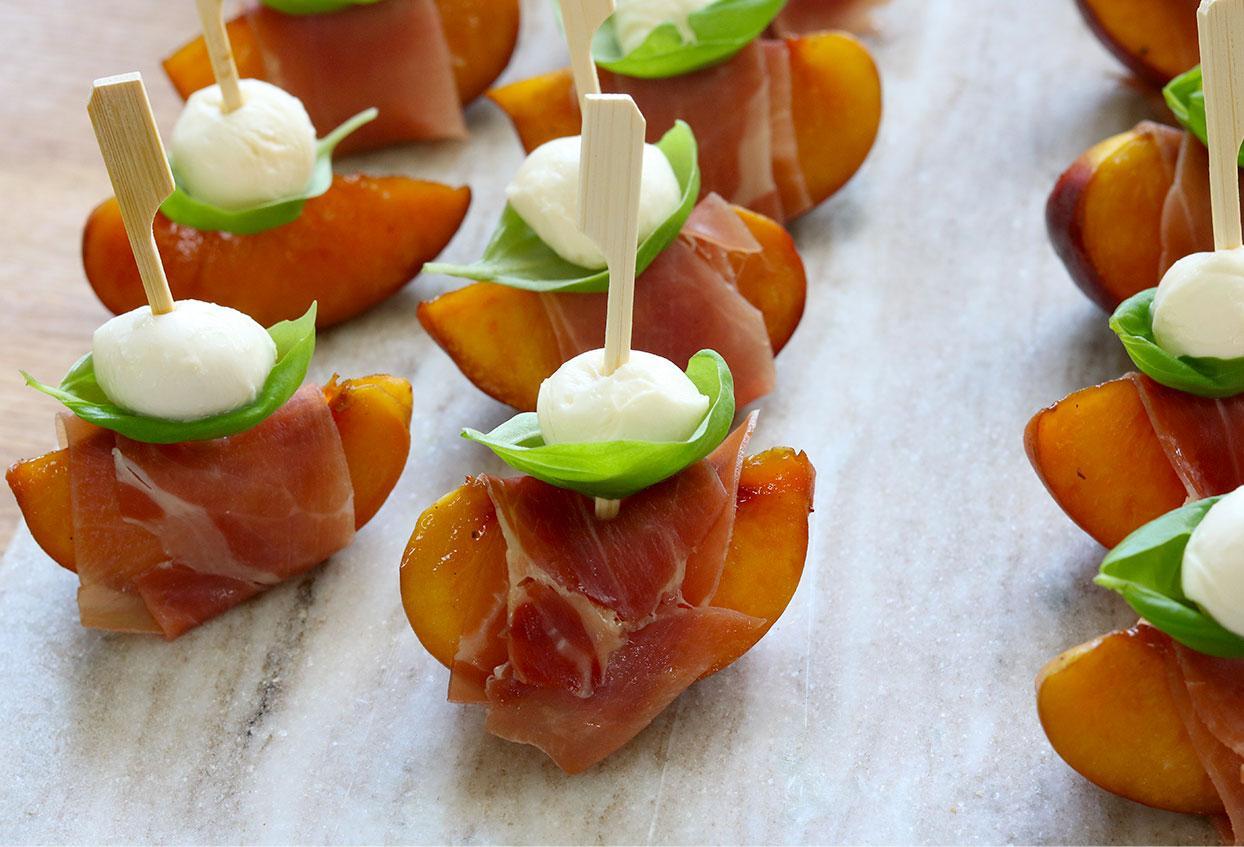 Pfirsich-Caprese - Schritt 3