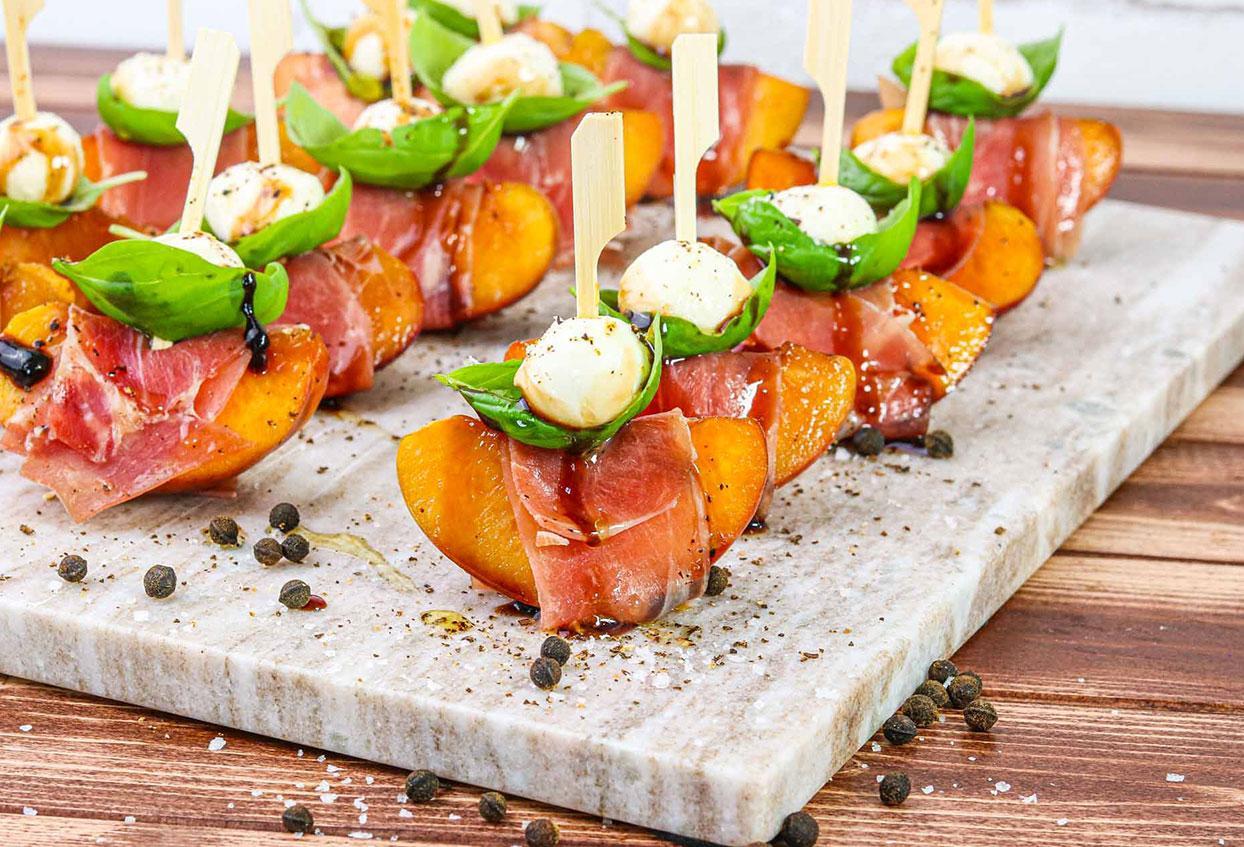 Pfirsich-Caprese - Schritt 4