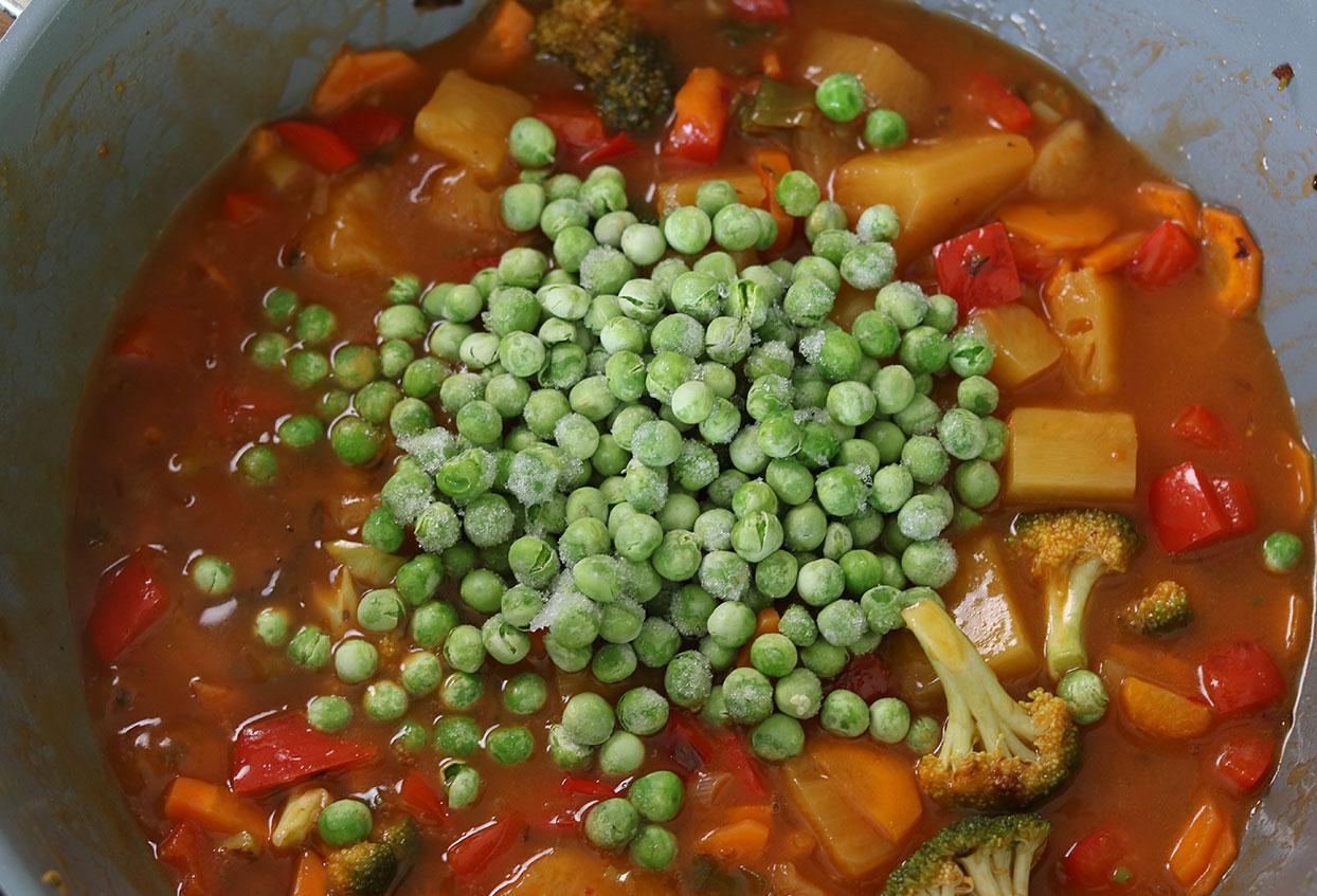Knuspriger Tofu süß-sauer mit Reis - Schritt 5