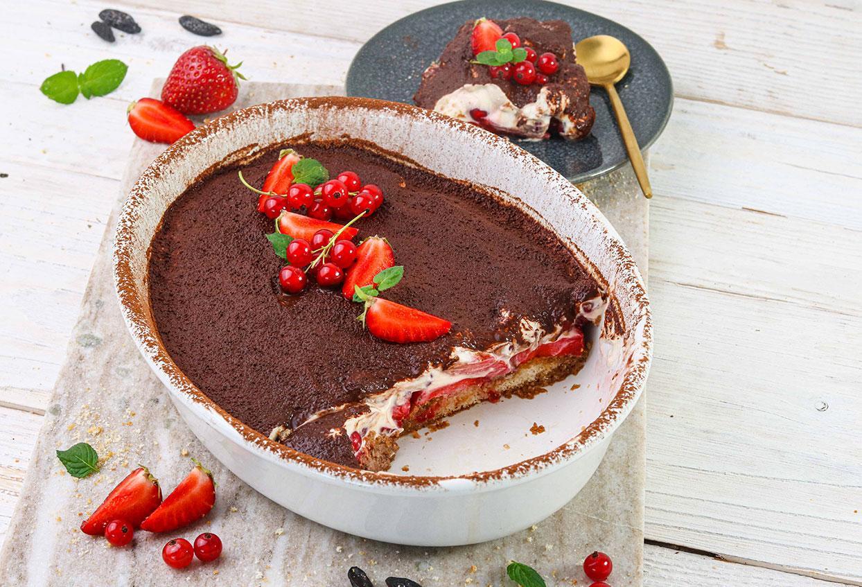 Gesünderes High-Protein Beeren Tiramisu - Schritt 6