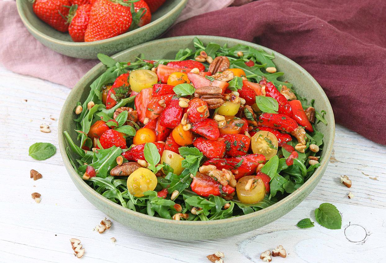 Erdbeeren Rucola Salat (sehr lecker) - Schritt 4