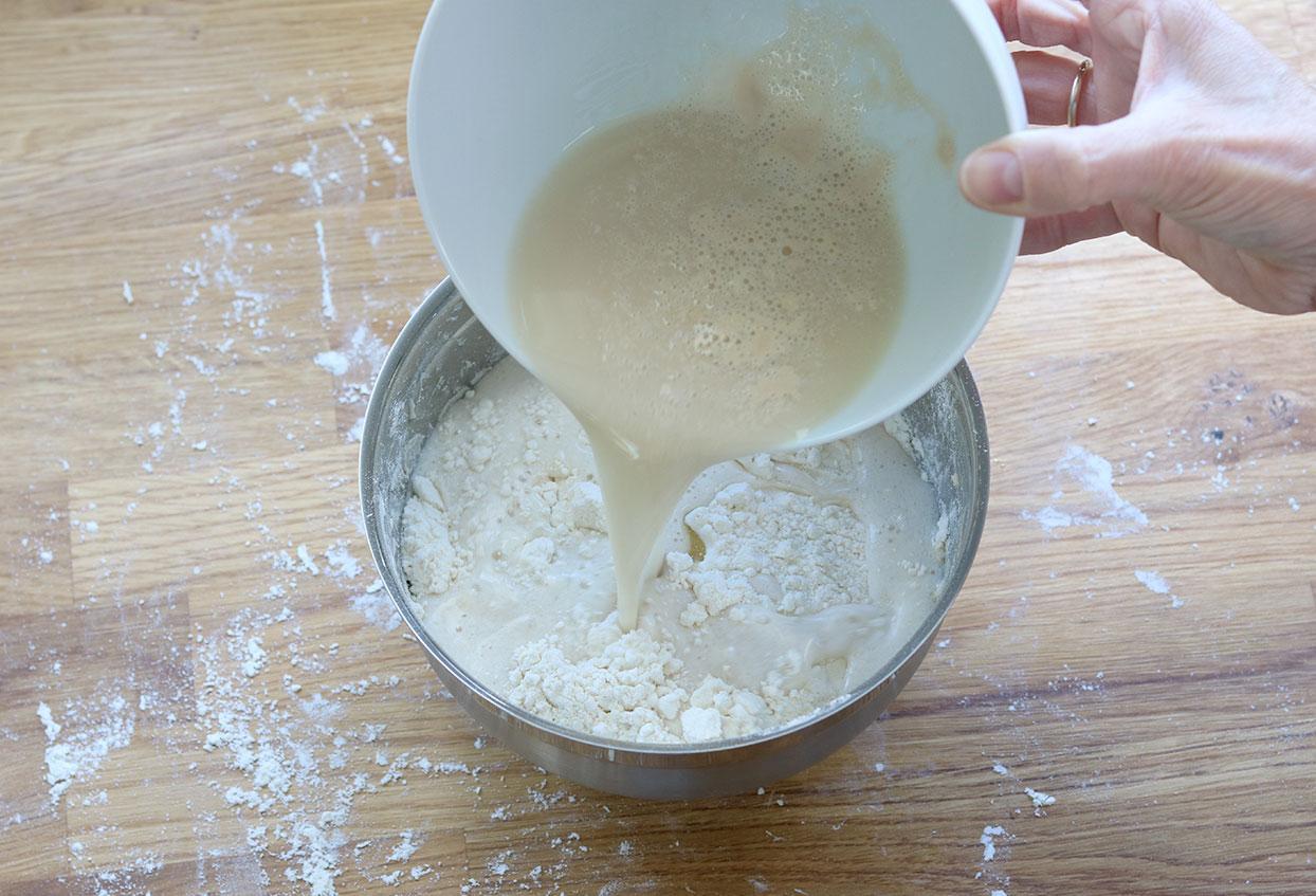 Selbstgemachtes Kräuterbaguette - Schritt 2