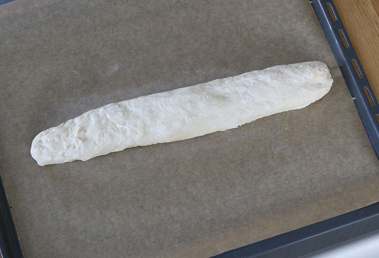 Selbstgemachtes Kräuterbaguette - Schritt 4