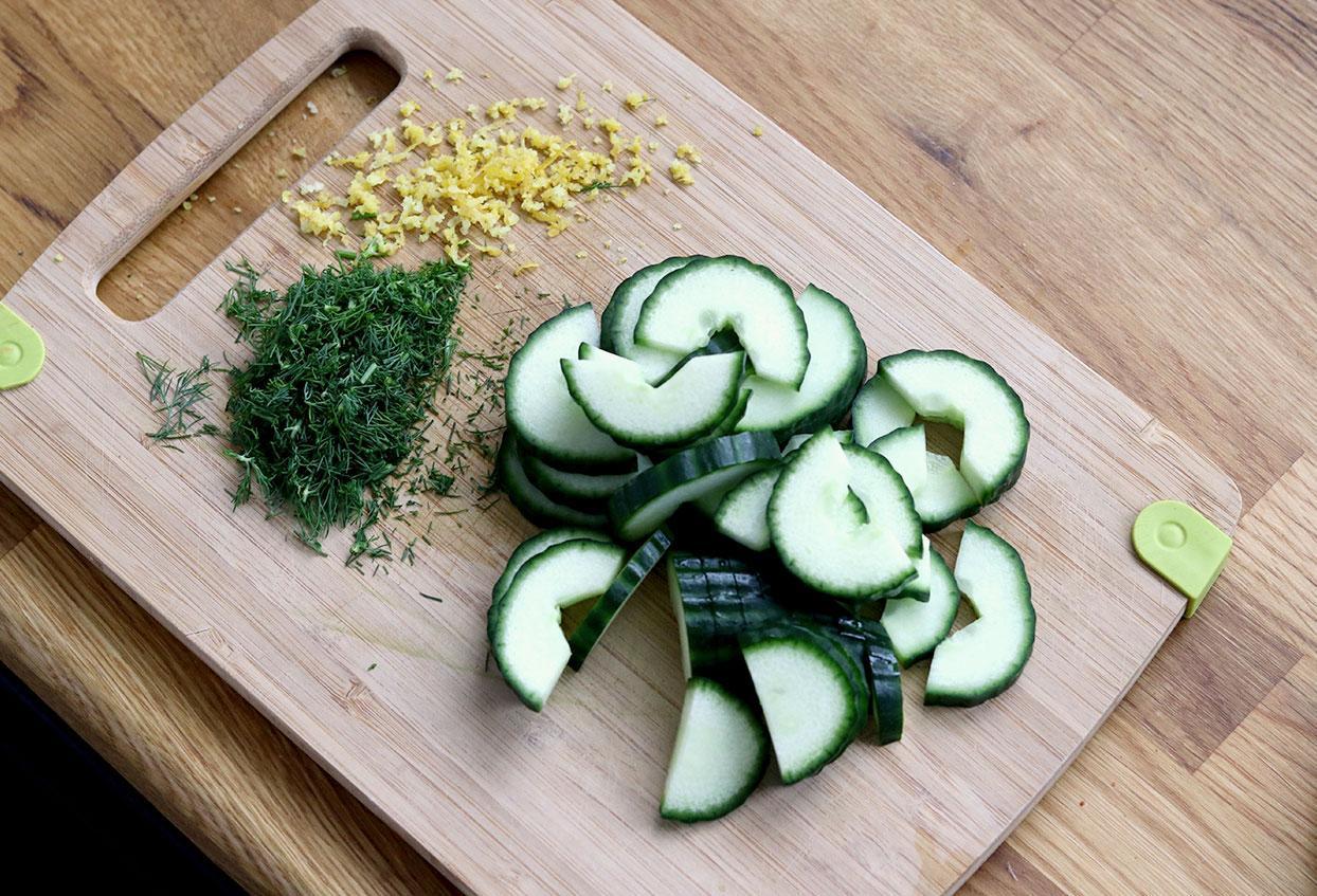Kartoffel-Lachs-Salat - Schritt 4