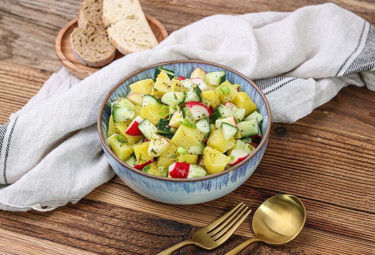 Leichter sommerlicher Kartoffelsalat - Schritt 5