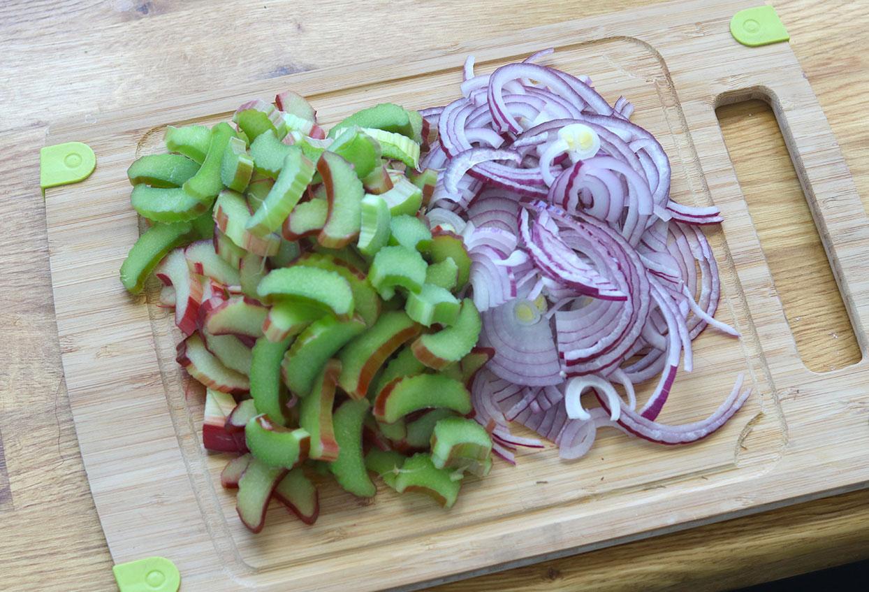 Sommerlicher Blitz-Flammkuchen - Schritt 2
